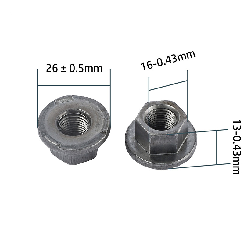 Hex Weld фланеці бар жаңғақтар