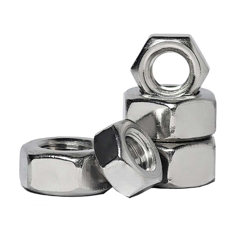 Ыстық гальванизацияланған алты қырлы жаңғақтар