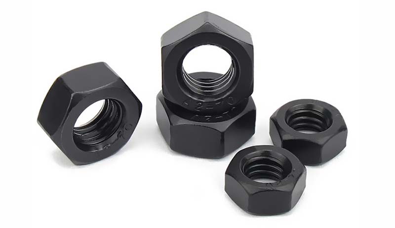 single chamfered small hexagon nuts