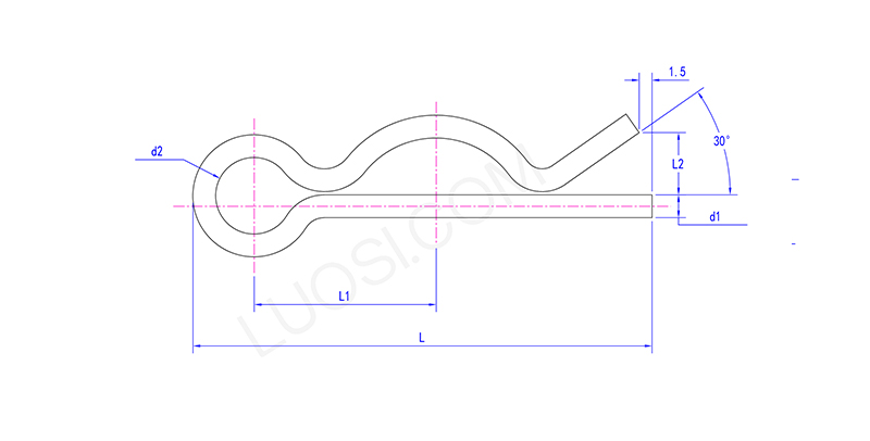 Locking Cotter Pin Locking Cotter Pin