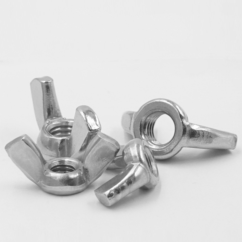 Қанатты гайкалар Дөңгелек қанат пішіні