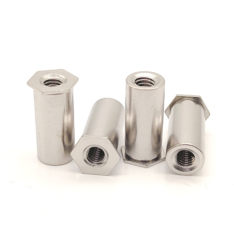 Тесіктен өтетін көк мырыш алтыбұрышты тойтарма гайка